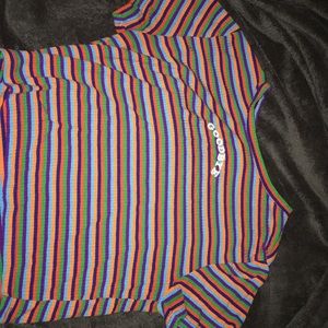 Forever 21 retro stripe shirt